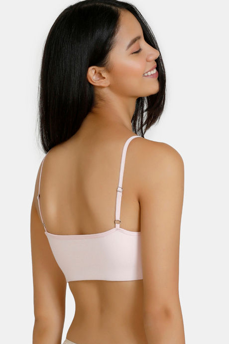 Zivame Girls Double Layered Non Wired 3/4th Coverage Bra (Pack of 2) - Multicolor — image 3